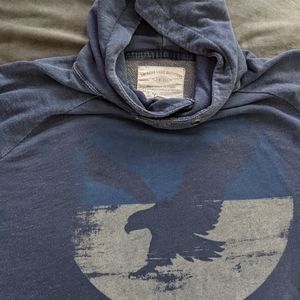 American Eagle Blue XL vintage graphic Hoodie